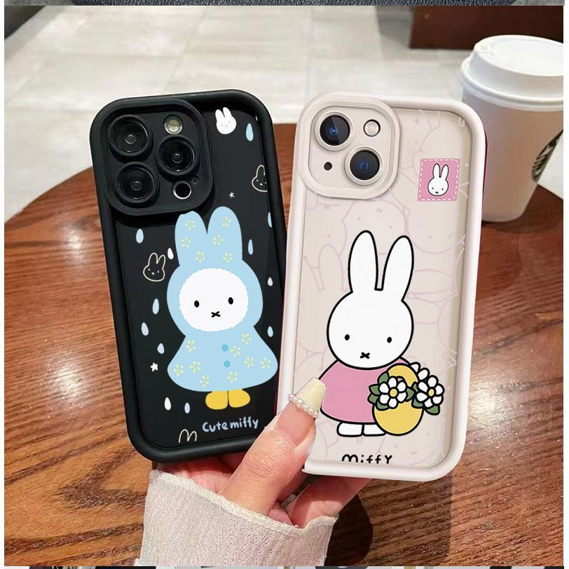 Funda Candy Kawaii Miffy para Samsung Galaxy S26 Ultra 5G S25 FE S24 S23 S22 S21 S20 Ultra Plus FE S26Ultra S25FE S25+ S