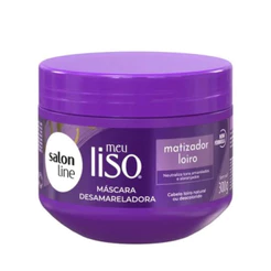 MÁSCARA MATIZADORA LOIRO MEU LISO SALON LINE 300G