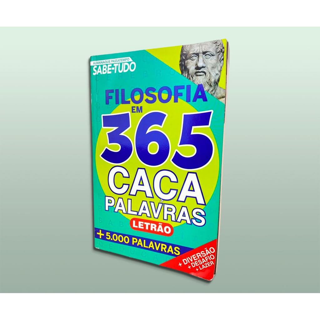 Almanaque Passatempo Sabe Tudo | 365 Caça Palavras | Filosofia · foto 2