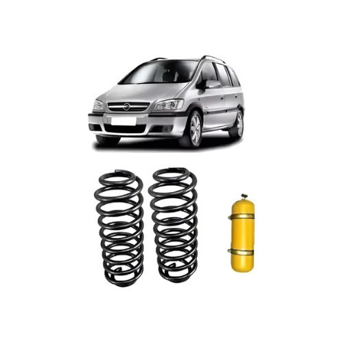 2 Molas Traseiras Reforçadas Gnv Zafira Todas