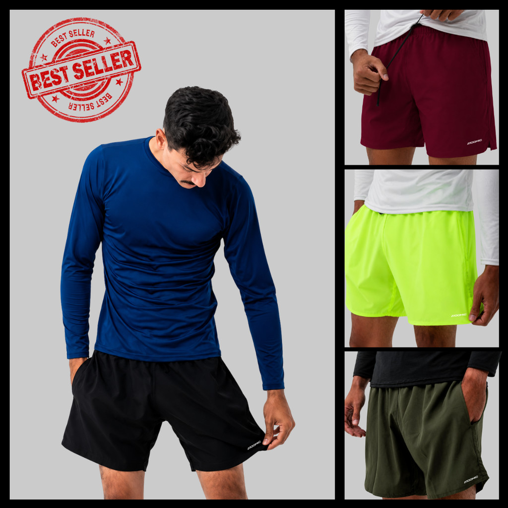 Bermuda Shorts Elastano Premium Mauricinho Treino Fitness Academia Tecido Levinho