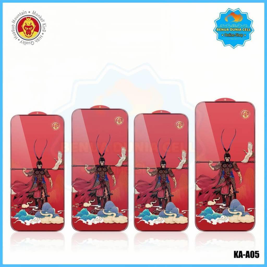 [MINIMAL 10 PCS] KA-A05 Vidro Temperado Macaco KING XIAOMI POCO C40 C71 C81 PRO 