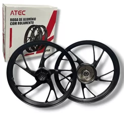 Par Roda Liga Leve Pé Galinha Titan 150 Esd 04/13 Disco