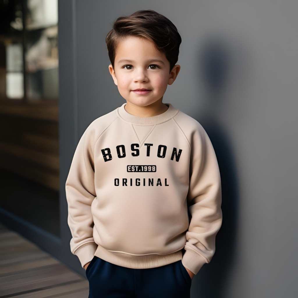 Moletom Masculino Infantil Moletom Gola careca Gola Redonda Moletons Kids Moletom Infantil Estampado Alta Qualidade