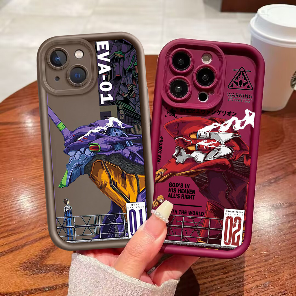 EVA Neon Genesis Evangelion Invólucro Para Samsung A06 A05S A05 A32 A04E A52 A25 A04 A33 A50 A10S A21S A20S A03S A24 A31