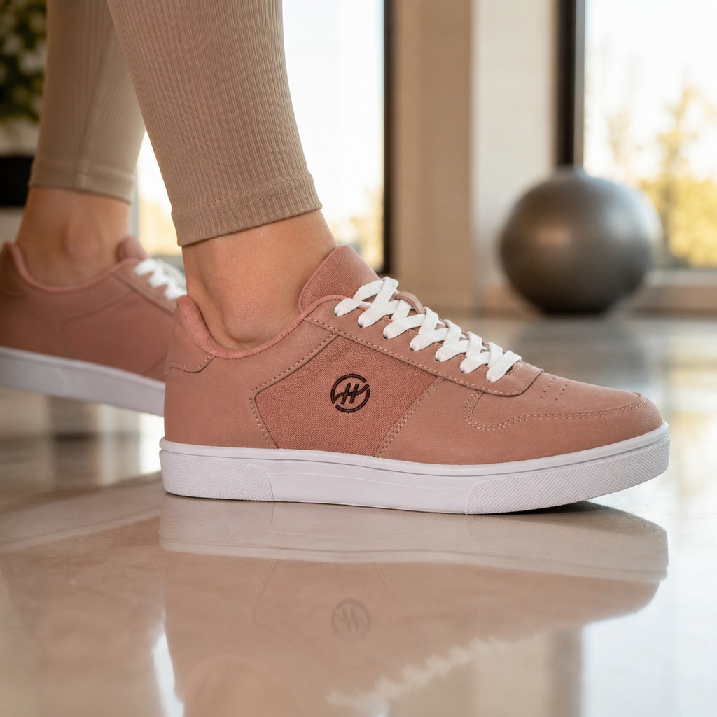 Tênis Feminino Casual Urbano Antiderrapante Leve e Confortável