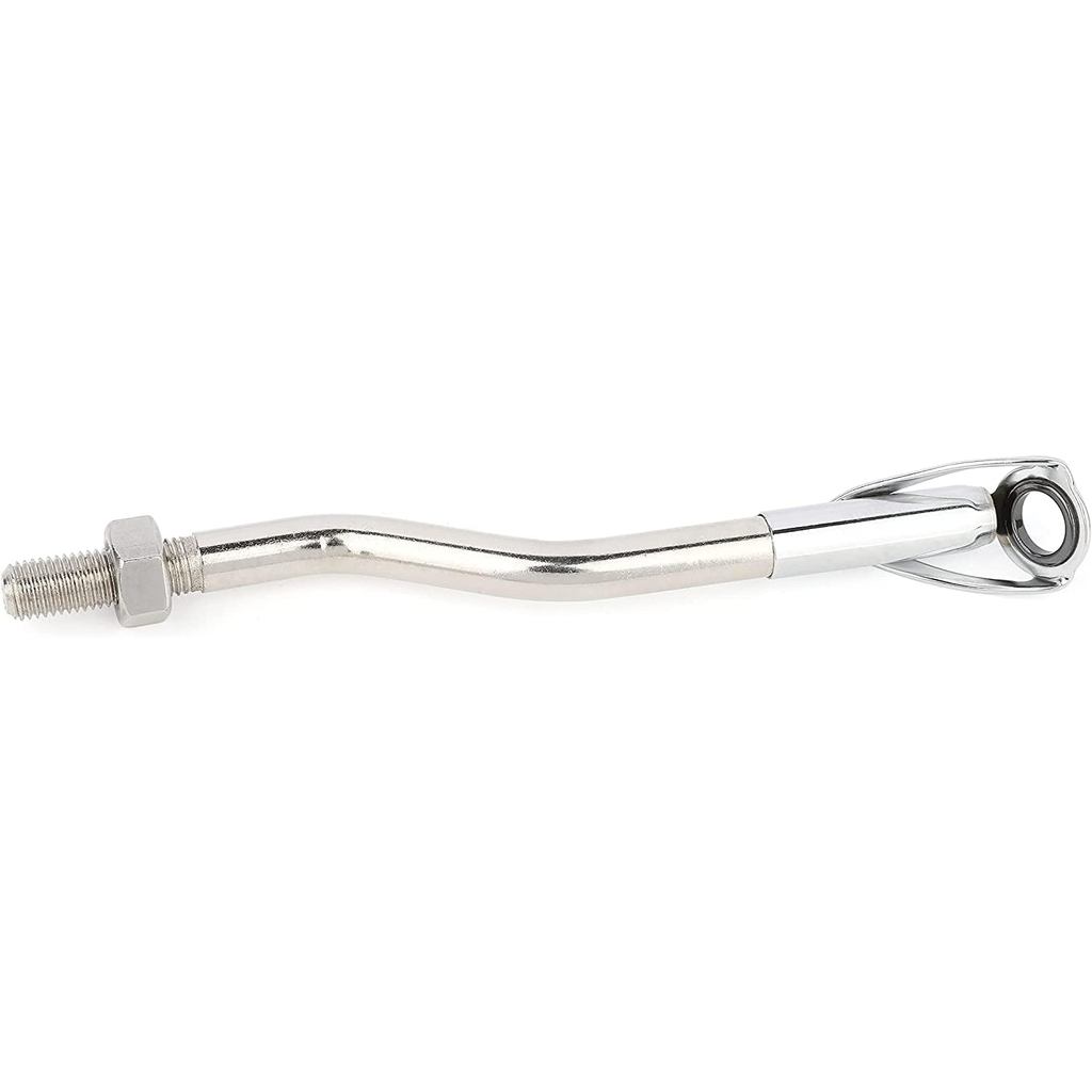 AMEYXGS Guia de Linha para Vara de Pesca com Arco, Acessório para Assento de Carretilha de Pesca com Estilingue, Suporte