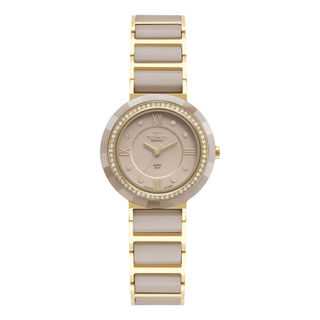 Relógio Technos Feminino Cerâmica Dourado - 2036MRP/1C