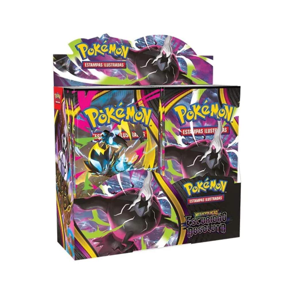 Display Box Expositor Pokémon TCG Escuridão Absoluta com 36 Boosters