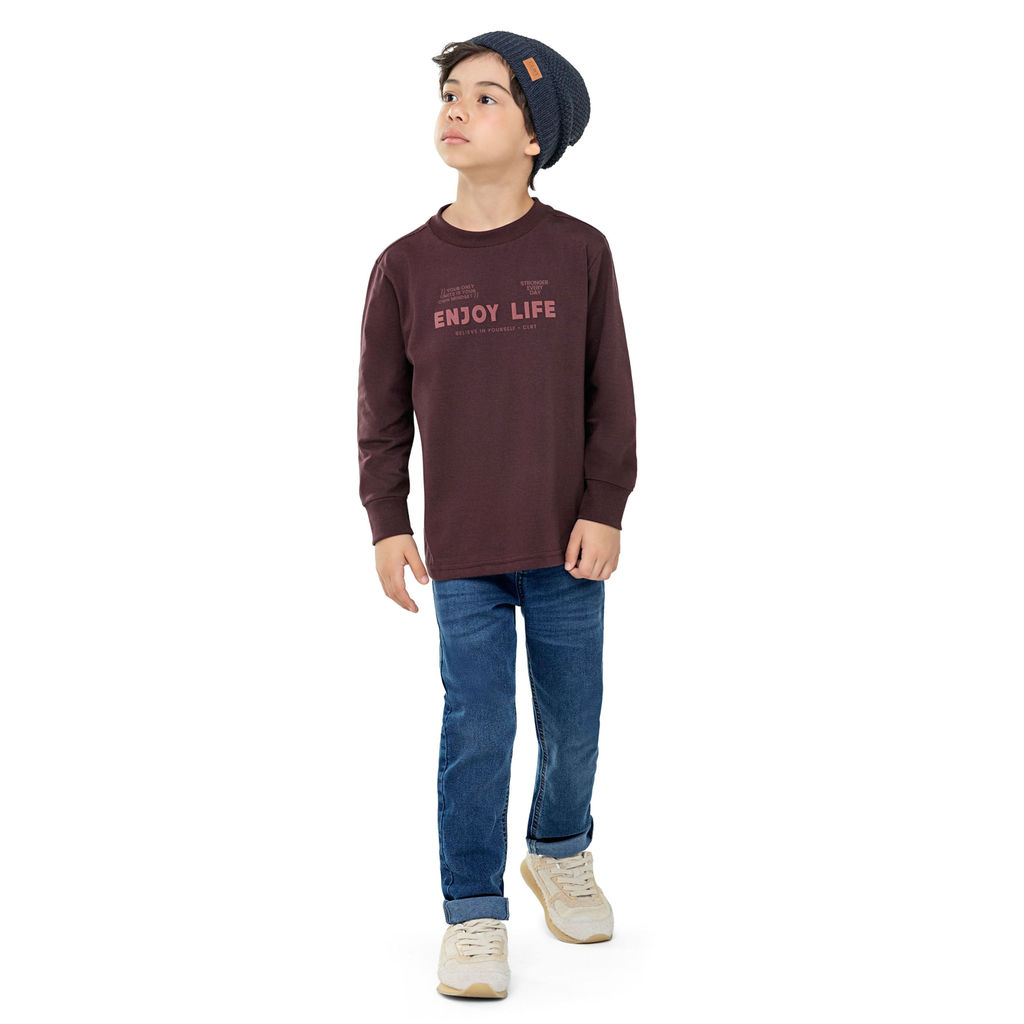 Calça Infantil Menino Jeans Com Bolsos Colorittá Azul
