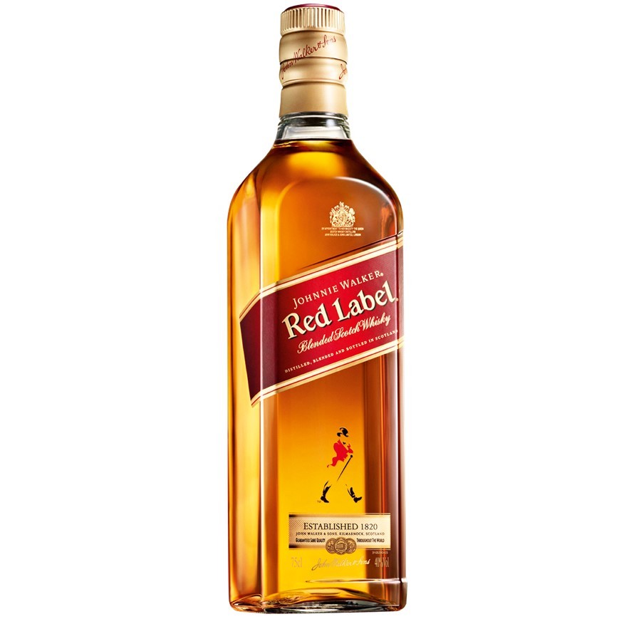 Whisky Escocês Johnnie Walker Red Label 750ml