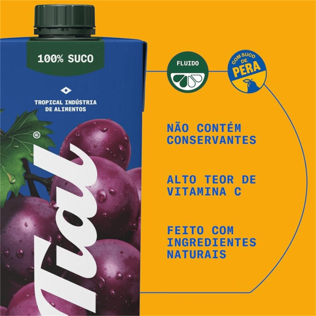 Tial Suco Uva e Pera 100% TP 1L · foto 2