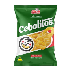 Salgadinho de Milho Cebolitos Clássicos Pacote 91g