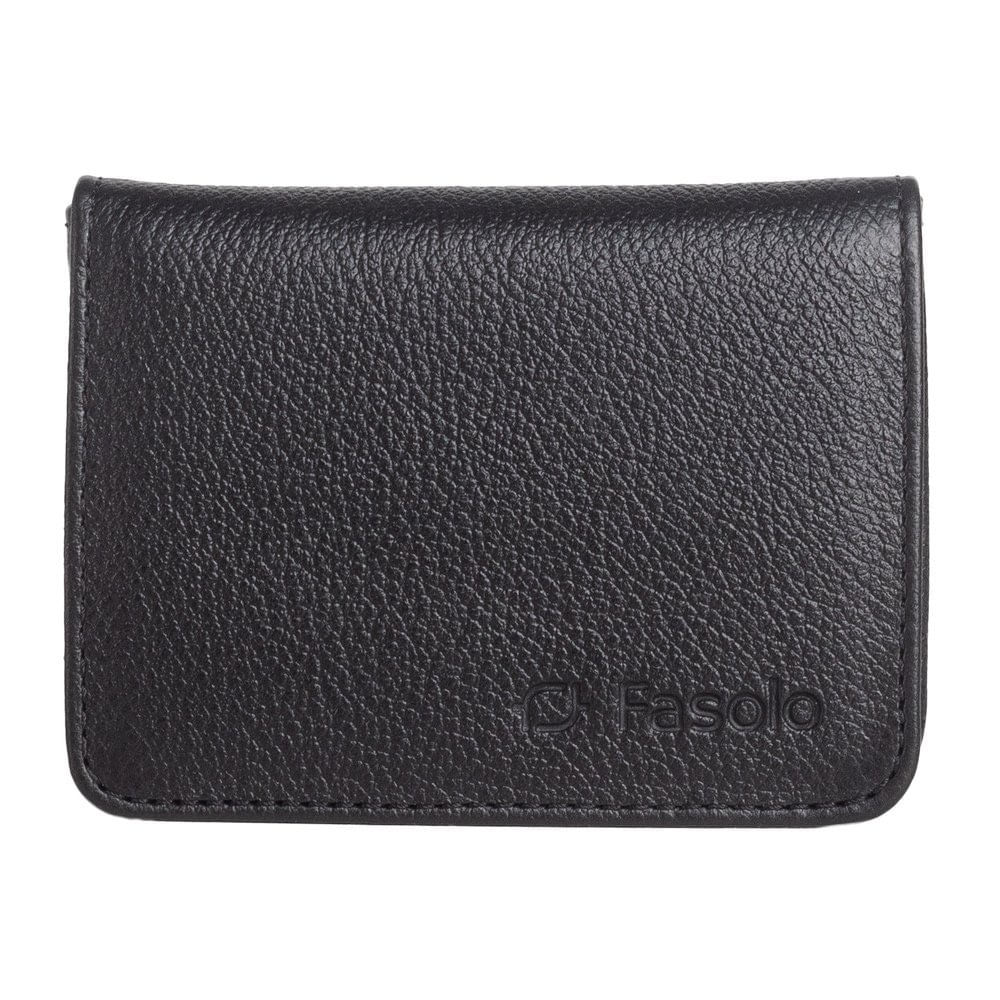 Carteira Masculina Fasolo Couro Skin H060143 Preto