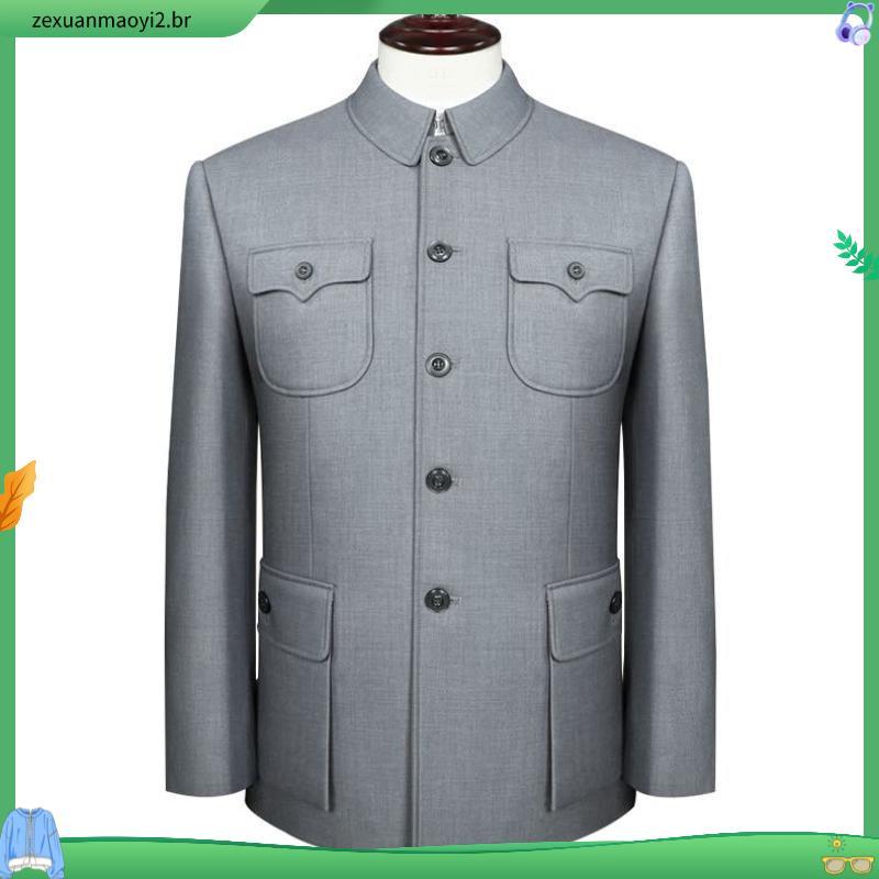 Roupas de montanha para idosos de meia-idade, jaquetas masculinas para idosos, roupas de meia-idade, roupas de pai, outo