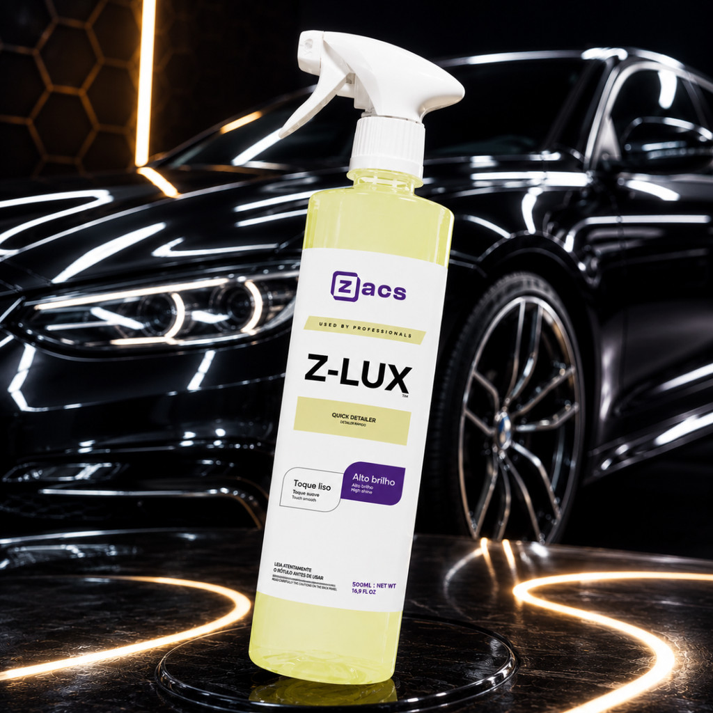 Zacs Z-Lux 500ml Cera Spray Brilho Proteção