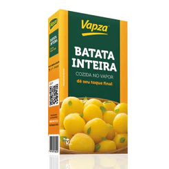 Batata Inteira Cozida no Vapor 500G Vapza