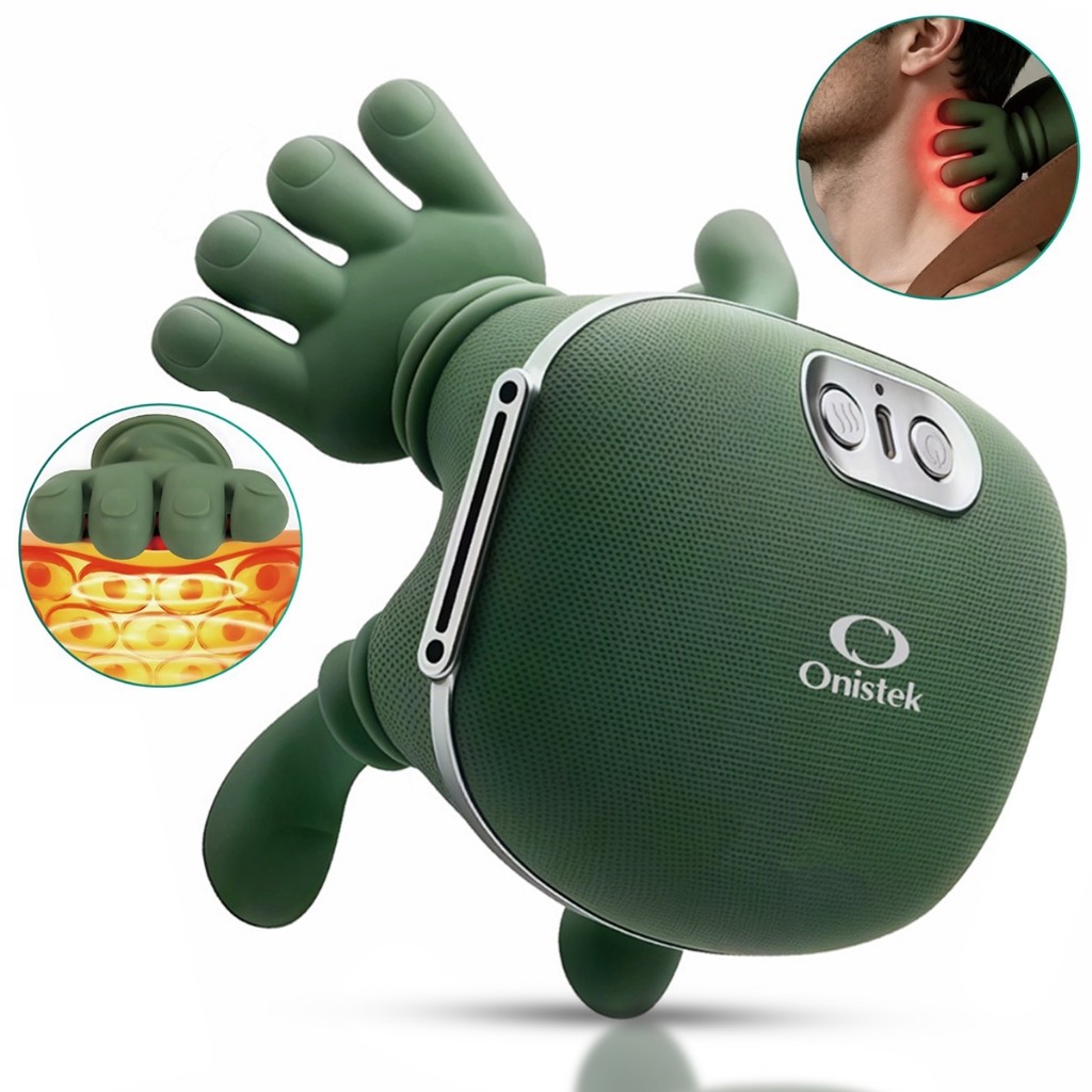 Massageador Pescoço Ombro Recarregável Maozinha Frog 3d