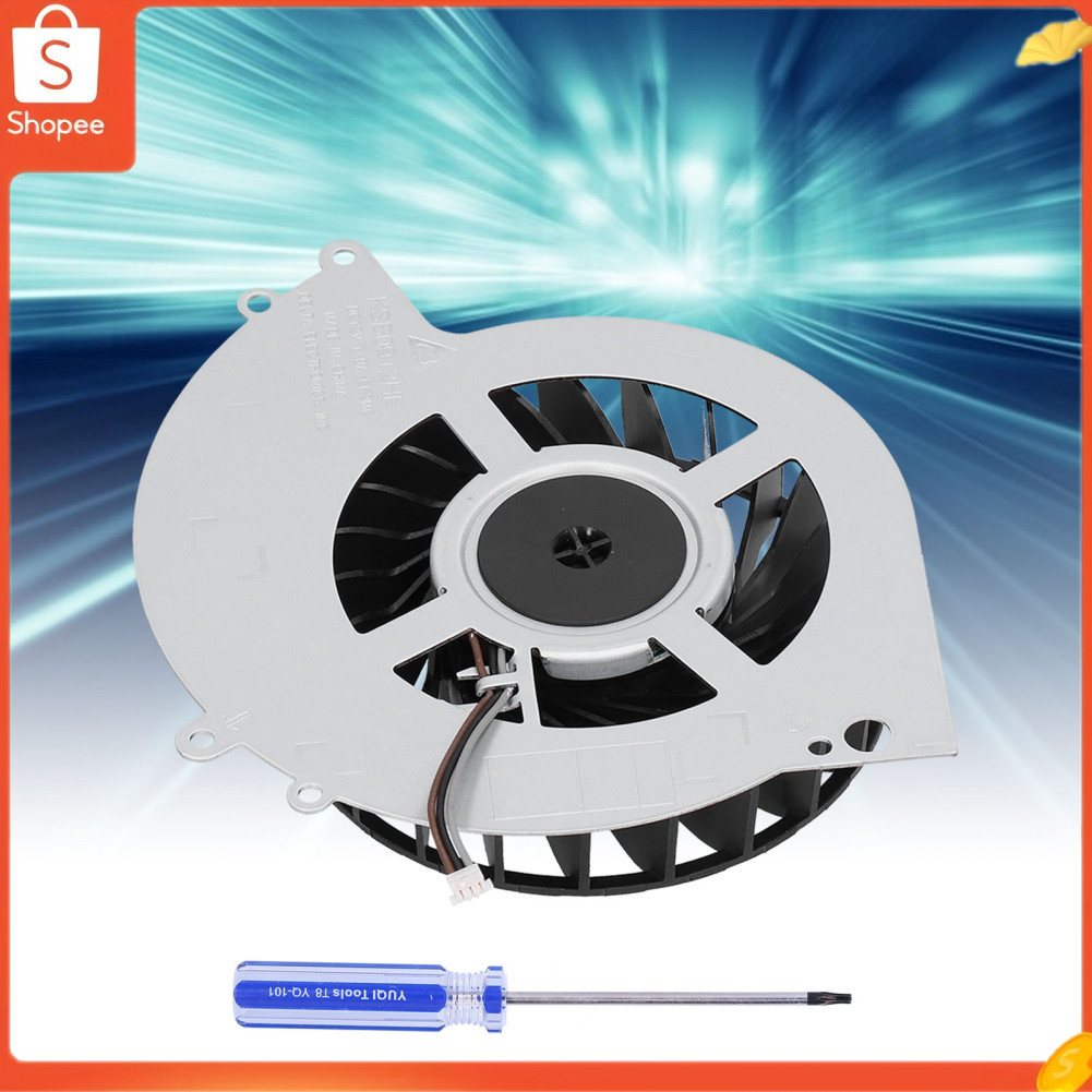 Resfriador de substituição de componentes de ventilador de console de jogo para PS4 CUH-1000A