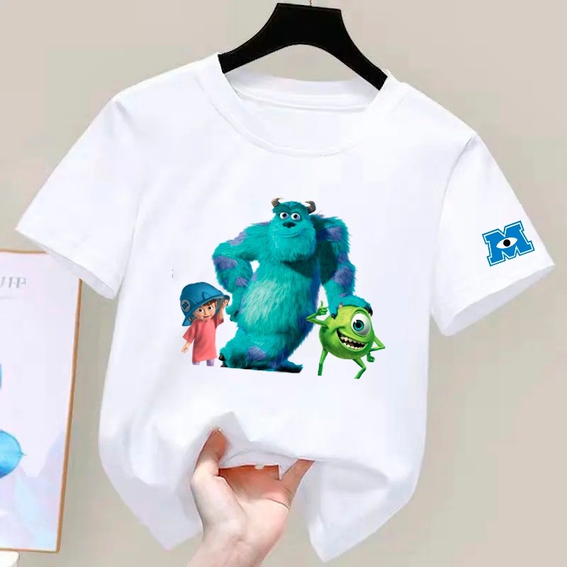 Camiseta Infantil de Algodão, Estampada, Monstrinhos Divertidos,  Infantil, Confortável e Estilosa.