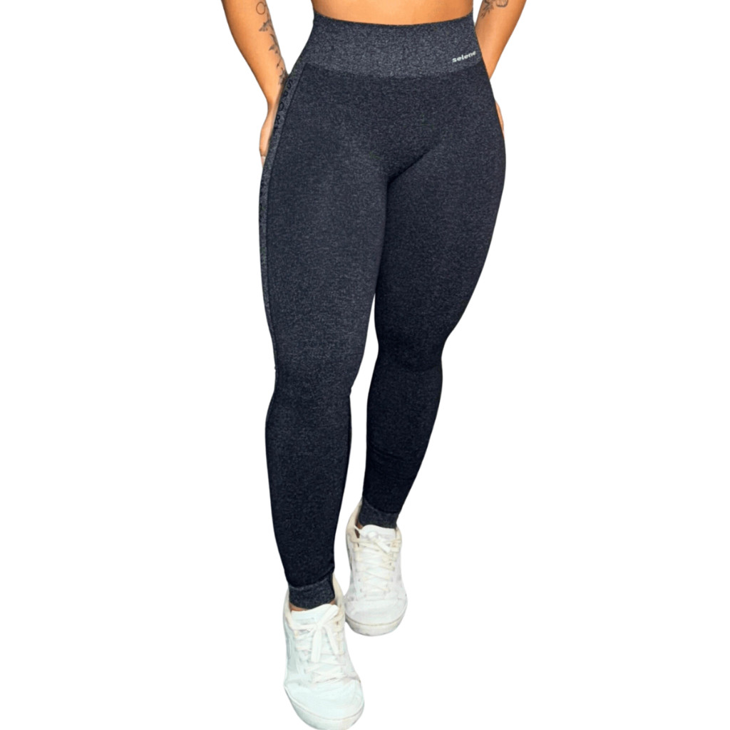 Calça Legging Selene Feminina Grossa Sem Transparência Sem Costura Cintura Alta Sport 20945