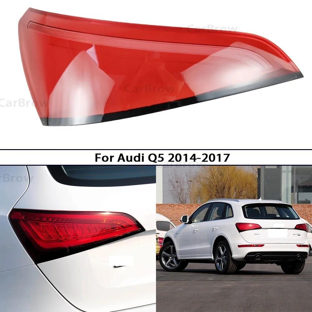 Tampa Da Lâmpada Traseira Externa Para Audi Q5 2014 2015 2016 2017 Luzes De Freio Escudo Substituir O Abajur Original Pe