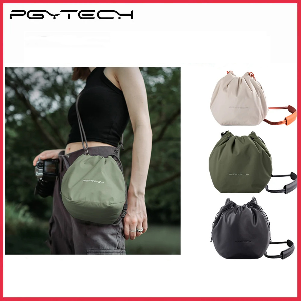 PGYTECH Bolsa Com Cordão OneGo , Para Câmera Sem Espelho , Lente De Armazenamento SLR De Ombro Fujifilm Canon Sony Nikon