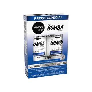 Kit Shampoo + Condicionador SOS Bomba Original Salon Line 200ml