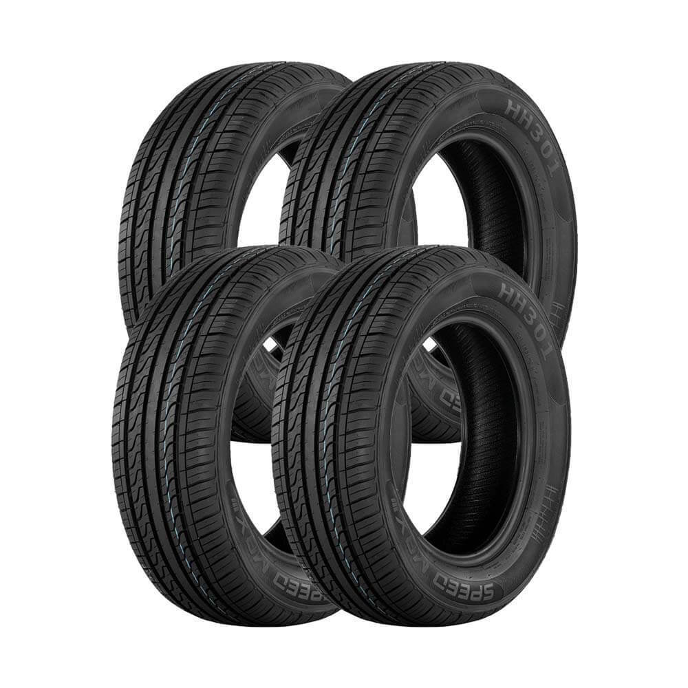 Jogo 4 Pneus Speedmax Aro 15 HH301 195/65R15 91V