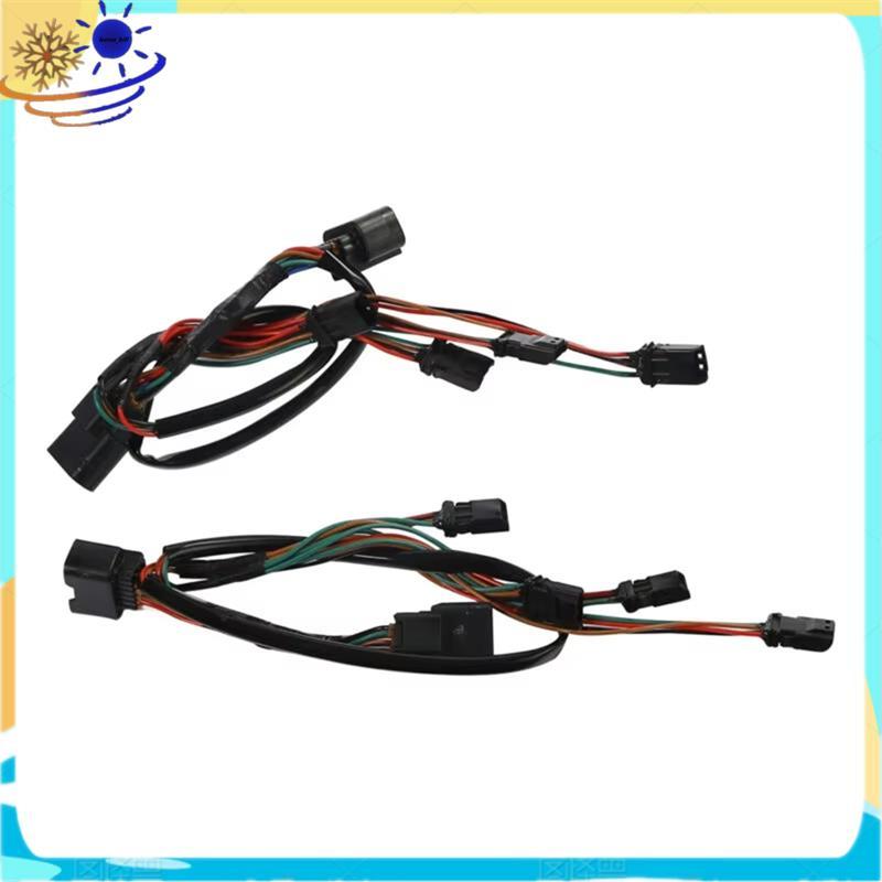 [Le's Shop] Luz LED Para Motocicleta 4XP Chicote De Cabos Goldwing GL1800 2018-2023