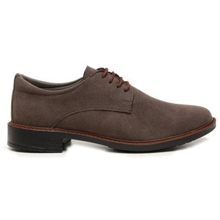 Sapato Casual Social Masculino Conforto Estilo Amarrar Cinza