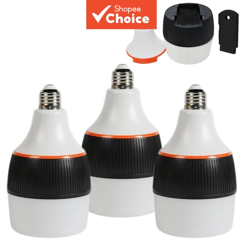 Kit de Lâmpada de Emergência LED – Base E27 – 6H de Reserva – Bivolt – Recarregável – Liga automaticamente durante falta
