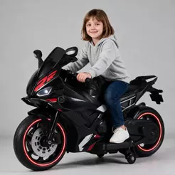 Mini Moto Eletrica Infantil 24V Gigante barata para Criança de 3 até 10 anos Motorizada para Menino e Menina Motinha TOP