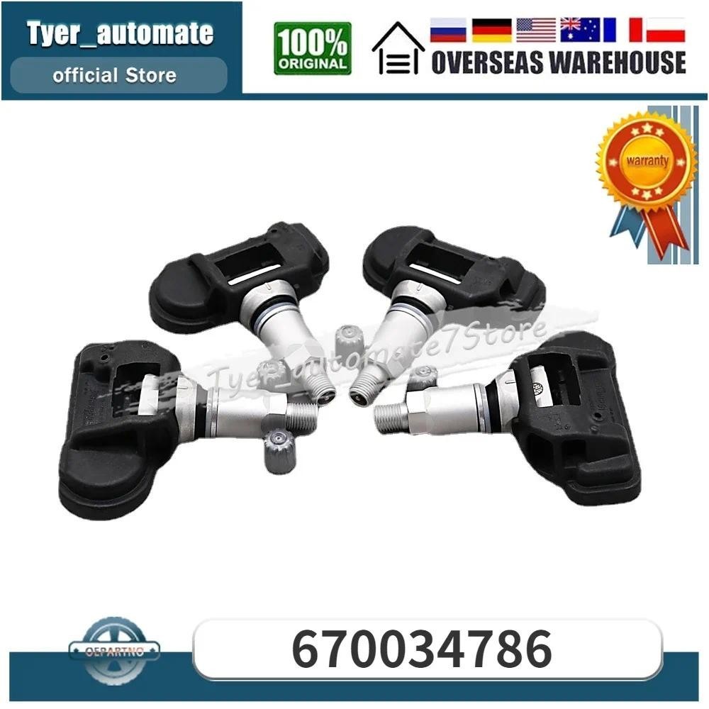4 Pcs TPMS Para Maserati Ghibli Gran Turismo Quattroporte Sensores De Monitoramento De Sensor De Pressão Dos Pneus 67003