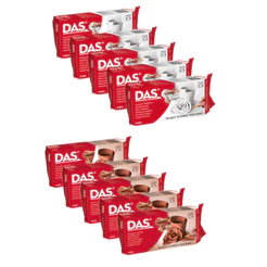 Kits Massa Ceramica Fria de Modelar 500g -DAS
