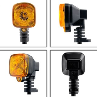 Acessórios para motocicleta CG125 ZJ125 modificado pequeno sinal de mudança de direção halógena luz de sinalização quadr