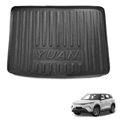 Tapete Bandeja Porta Malas Yuan Pro 2025-2026 Carbag 22.08 Preto 3D 5D Borda Alta Impermeável