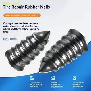 [WillBeRedT] 50 Unidades Que Economizam Tempo , Reparo De Pneus Sem Câmara De Ar , Unhas De Borracha , Remendo Rápido Pa
