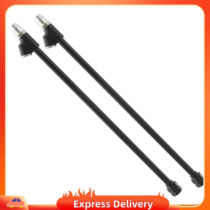 [Entrega Rápida BRY8] Mandril De Ar De Cabeça Dupla Para Pneu 2 Peças 355mm/14 " Revestido Com Trava 16mm Ponta De Infla