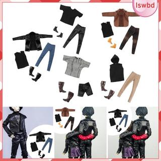 [Lswbd] Roupas De Bonecos De Ação 1/6 , Versáteis E Atraentes , Boneca , Estilo D