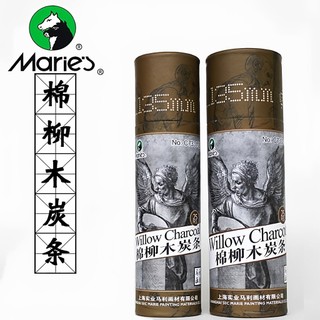 Marley Carbon Strip Charcoal Strip Art Estudantes Dedicado Algodão Vime Charcoal Strip Esboço Caneta de Carvão Base de P