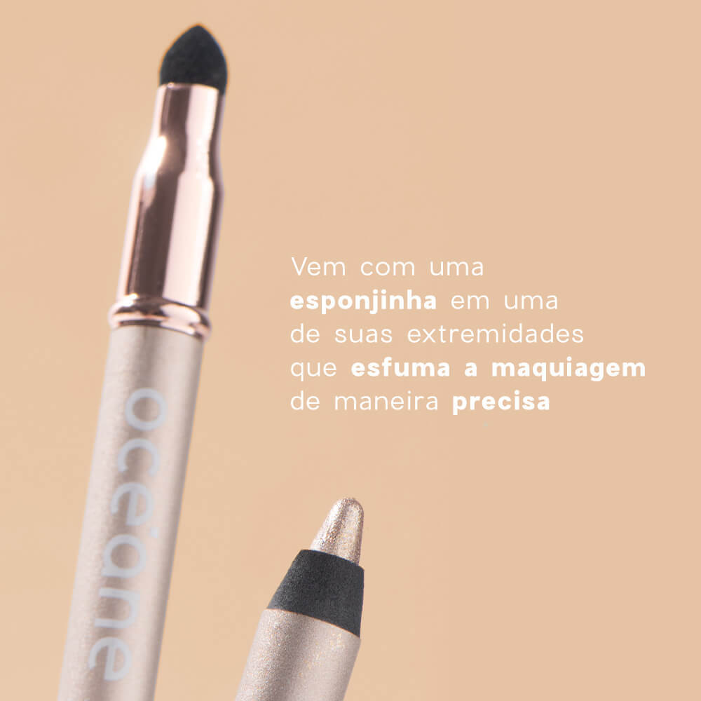Lápis para Olhos Dourado - Shine Eye Pencil Golden Océane 4you 1,4g · foto 2