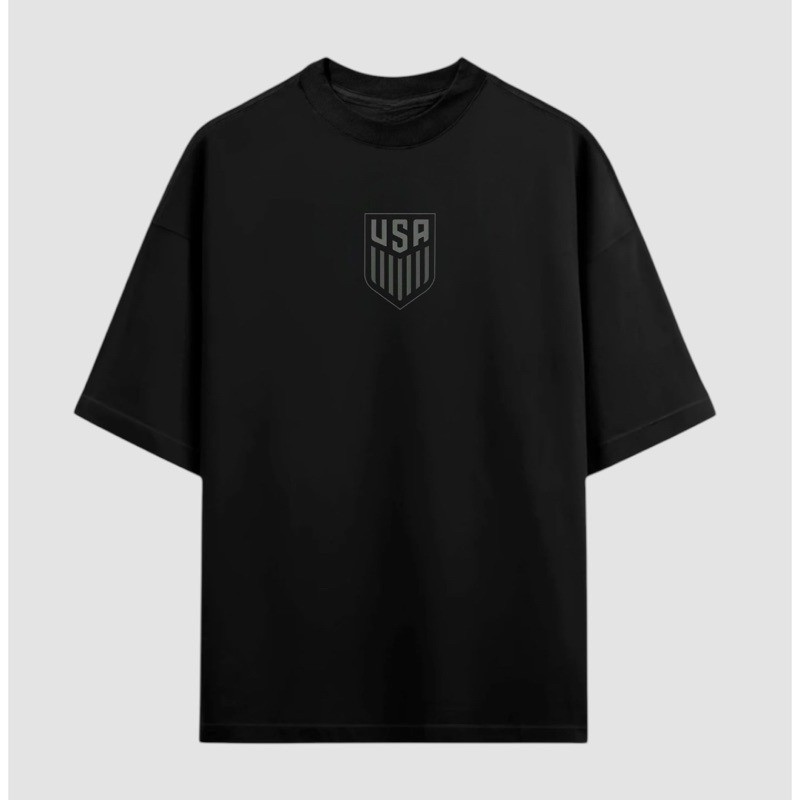 [Camiseta Premium em Algodão Puro]GXG Camiseta Oversized USA Masculina Streetwear Algodão Premium
