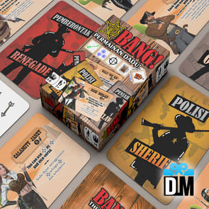Jogo de Cartas e Dados Família Bang, Jogo de Dados do Cowboy, Jogos de Cartas, Diversão para Jogadores, TFGM