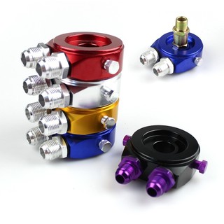 Adaptador de manômetro de óleo AN10 para instrumentos de temperatura e pressão de óleo de modificações automotivas, aces