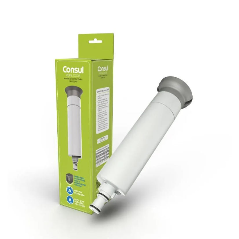 Refil Original Cinza para Purificadores de Água Consul (CPB33) - W11509387 (CIX08AX)