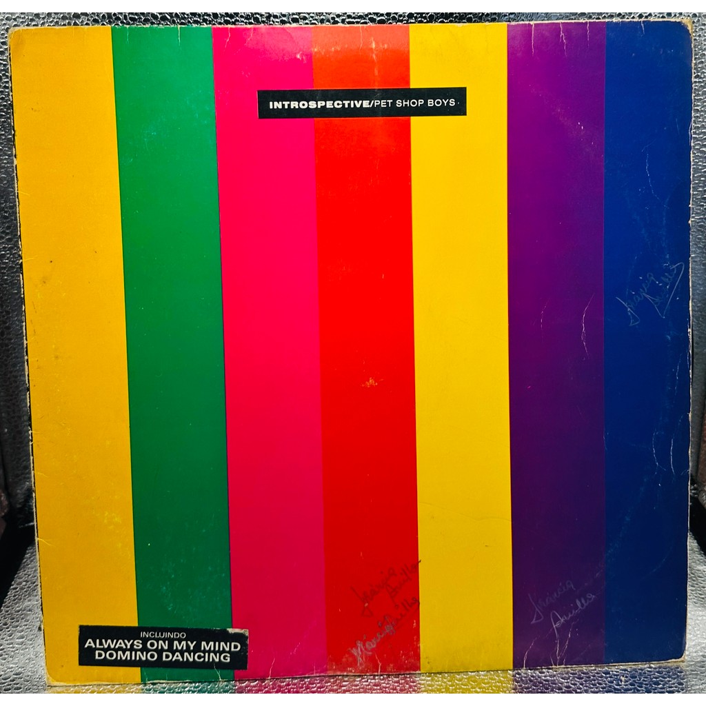 LP - Pet Shop Boys - Introspective