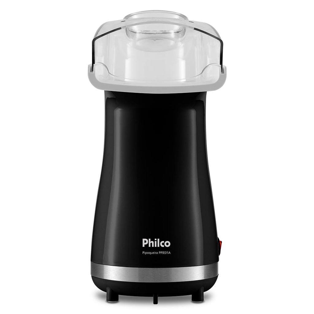Pipoqueira Elétrica Sem Óleo Philco Preta 1200W PPIE01A
