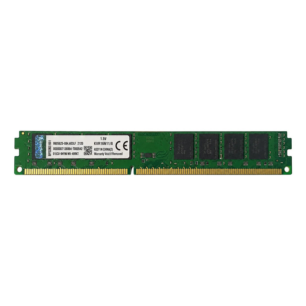 Memória Ram Kingston 8gb Ddr3 1600mhz Cl11 Kvr16n11/8