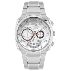 Relógio Technos Masculino Skymaster Prata - JS25BCT/1B